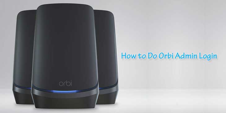 orbi admin login