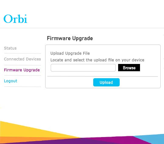 orbi firmware update