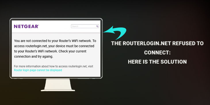 routerlogin.net refuse to connect