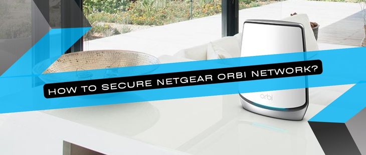 secure netgear orbi network