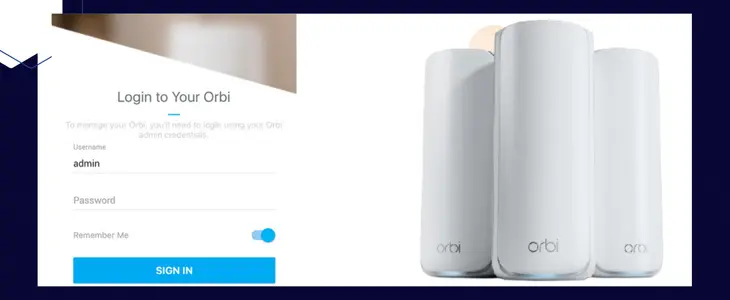 Orbi Admin Login Default