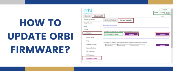 How To Update Orbi Firmware