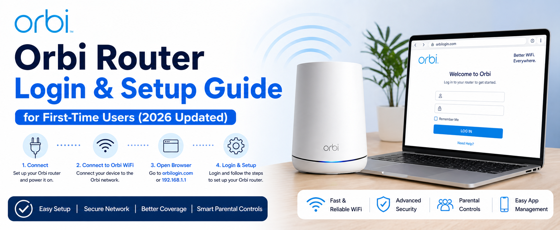 Orbi Router Login & Setup Guide for First-Time Users (2026 Updated)