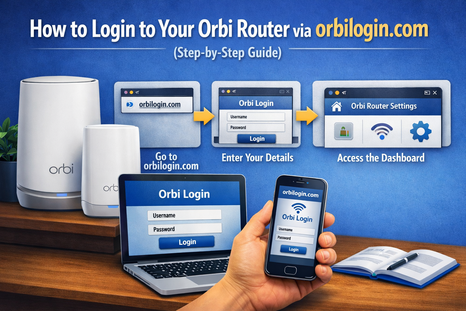 How to Login to Your Orbi Router via orbilogin.com (Step-by-Step Guide)